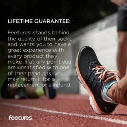 Feetures Unisex Elite Max Cushion No Show Tab Athletic Running Socks -Favorite Wear full 2de5af9e 2ddc 4c68 aae3 560c8c2750e9