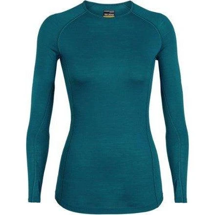 Icebreaker Women's 150 Zone Long Sleeve Crew Baselayer 3 Icebreaker Women's 150 Zone Long Sleeve Crew Baselayer