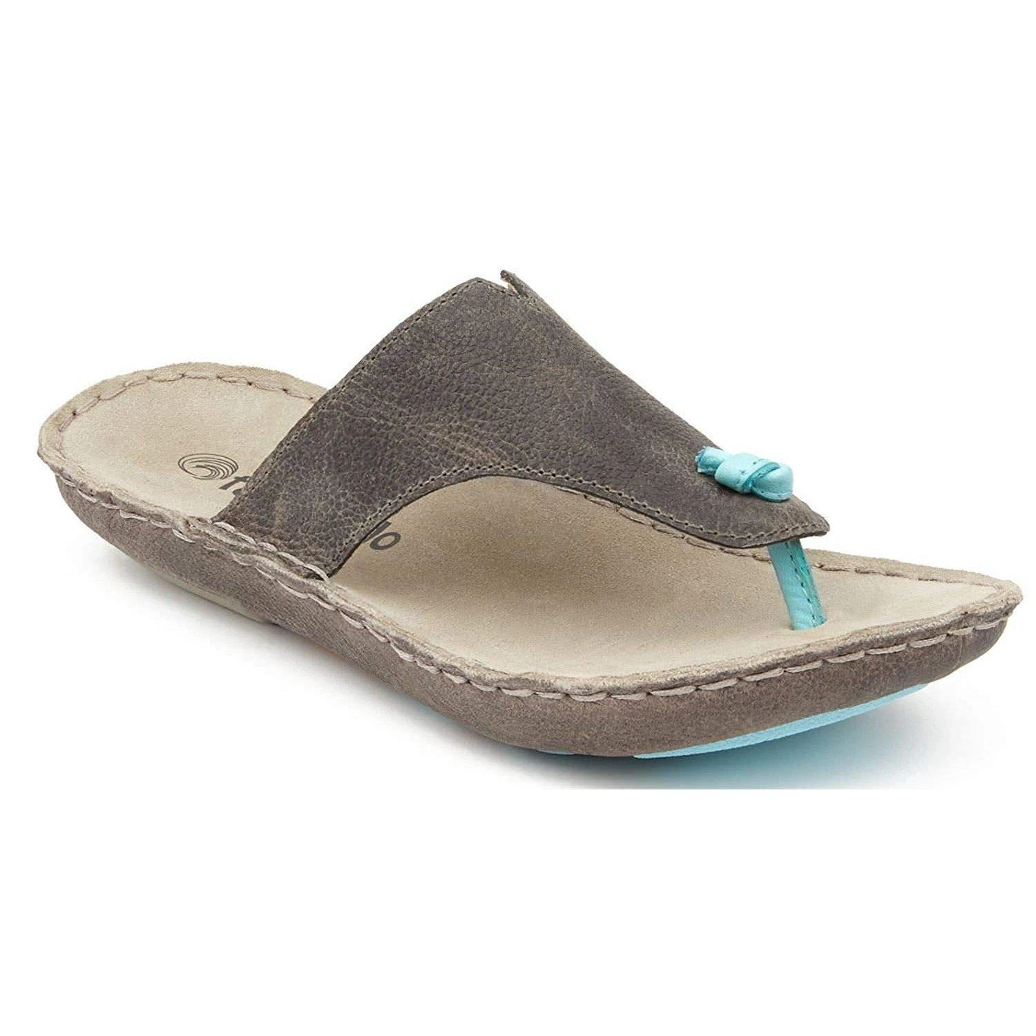 Tamarindo Beachcomber Sandal Women's Leather Softbed Flip Flop 3 Tamarindo Beachcomber Sandal Women's Leather Softbed Flip Flop