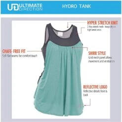 Ultimate Direction Womens Hydro Tank Running Top -Favorite Wear full c2657ce2 88ab 4a5b bc77 e9bcd4487497