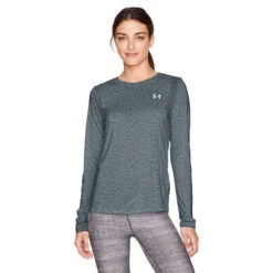 Under Armour Women's Tech Long Sleeve Crew Twist -Favorite Wear full d93cf4ec 8eb1 4ad2 afd1 e8a060fc45ab