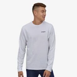 Patagonia Men's L/S Line Logo Ridge Responsibili-Tee -Favorite Wear medium 02c1e45d d98e 4629 9e39 13b365895554