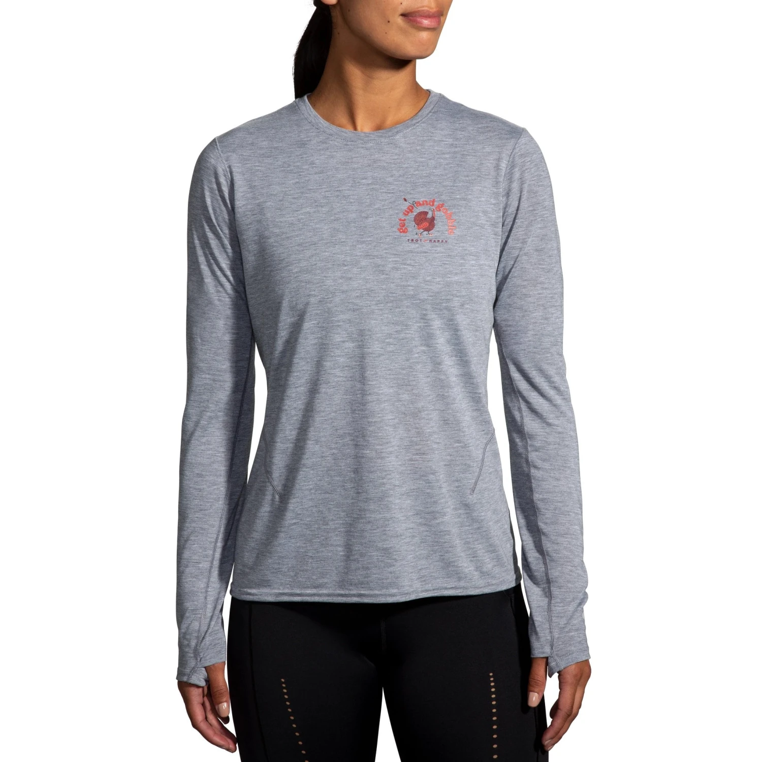 Brooks Women's Distance Long Sleeve 2.0 4 Brooks Women's Distance Long Sleeve 2.0 - Image 2
