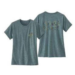 Patagonia Women's Capilene Cool Daily Graphic Shirt -Favorite Wear medium 1398c869 42e2 4282 80d0 b1eaae1c82e7