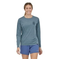 Patagonia Women's Long-Sleeved Capilene® Cool Daily Graphic Shirt -Favorite Wear medium 1e87d0de 1a4a 4244 8572 292db327c89c
