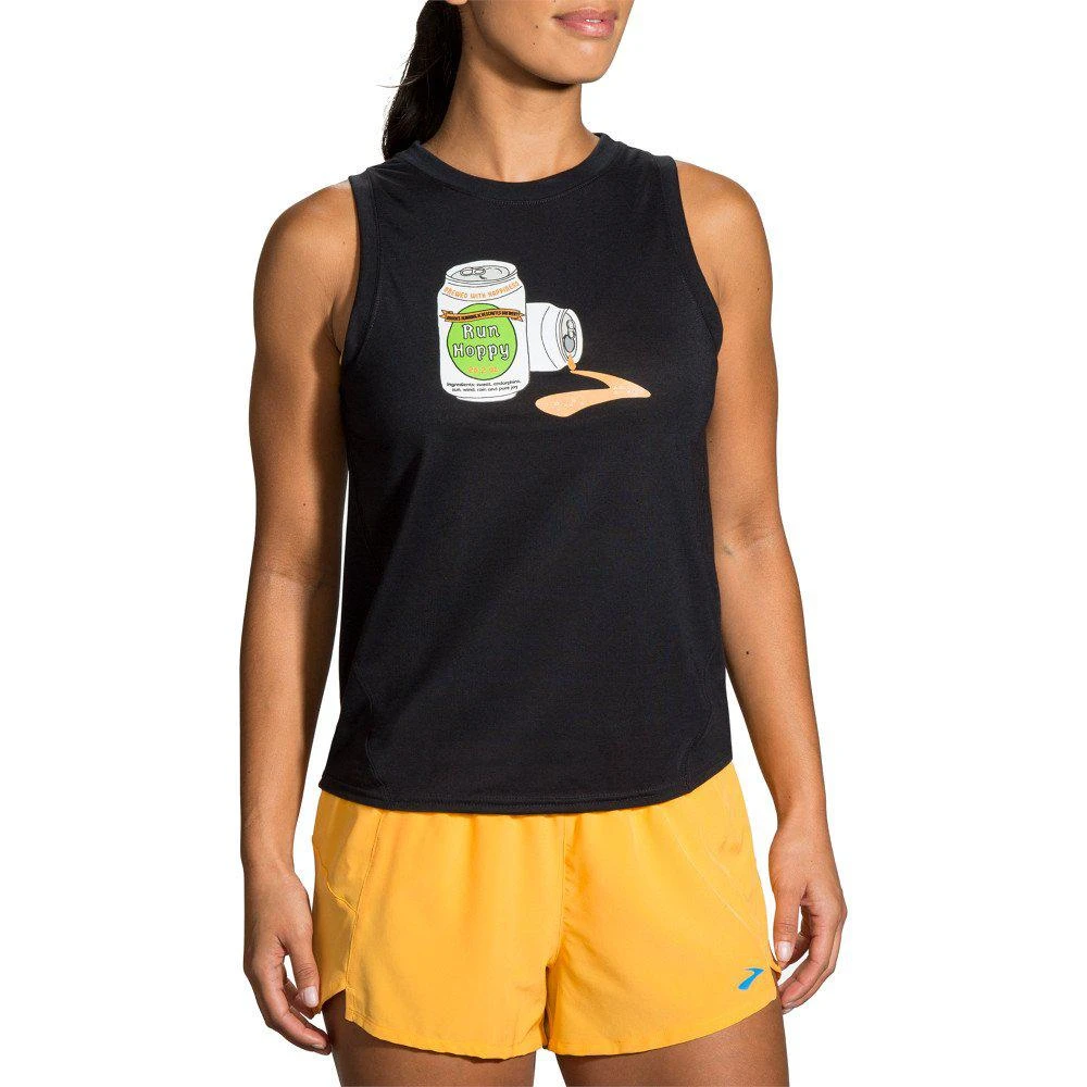 Brooks Women's Distance Graphic Tank 16 Brooks Women's Distance Graphic Tank - Image 14