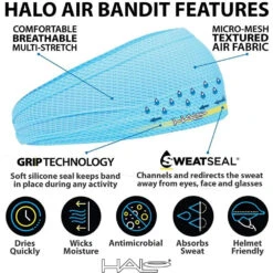 Halo Headband Unisex Bandit 4" Wide Pullover Sweatband 20 Halo Headband Unisex Bandit 4" Wide Pullover Sweatband -Favorite Wear medium 28d37f6e a478 4e30 b744 c819b7ae63cd