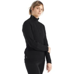Favorite Wear 13 Icebreaker Merino Women's ZoneKnit Merino Long-Sleeve Half-Zip Top