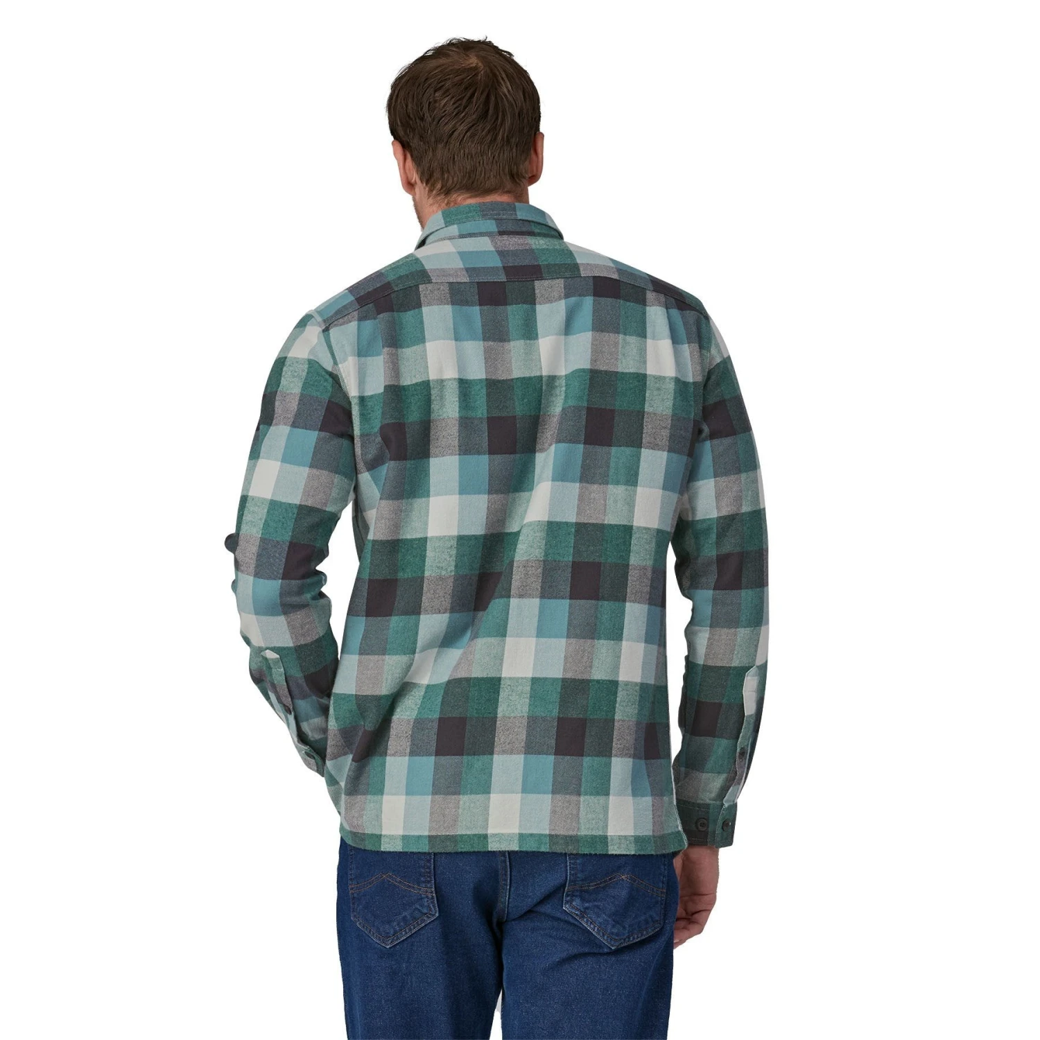 Patagonia Men's Long-Sleeved Organic Cotton Midweight Fjord Flannel Shirt 5 Patagonia Men's Long-Sleeved Organic Cotton Midweight Fjord Flannel Shirt - Image 3