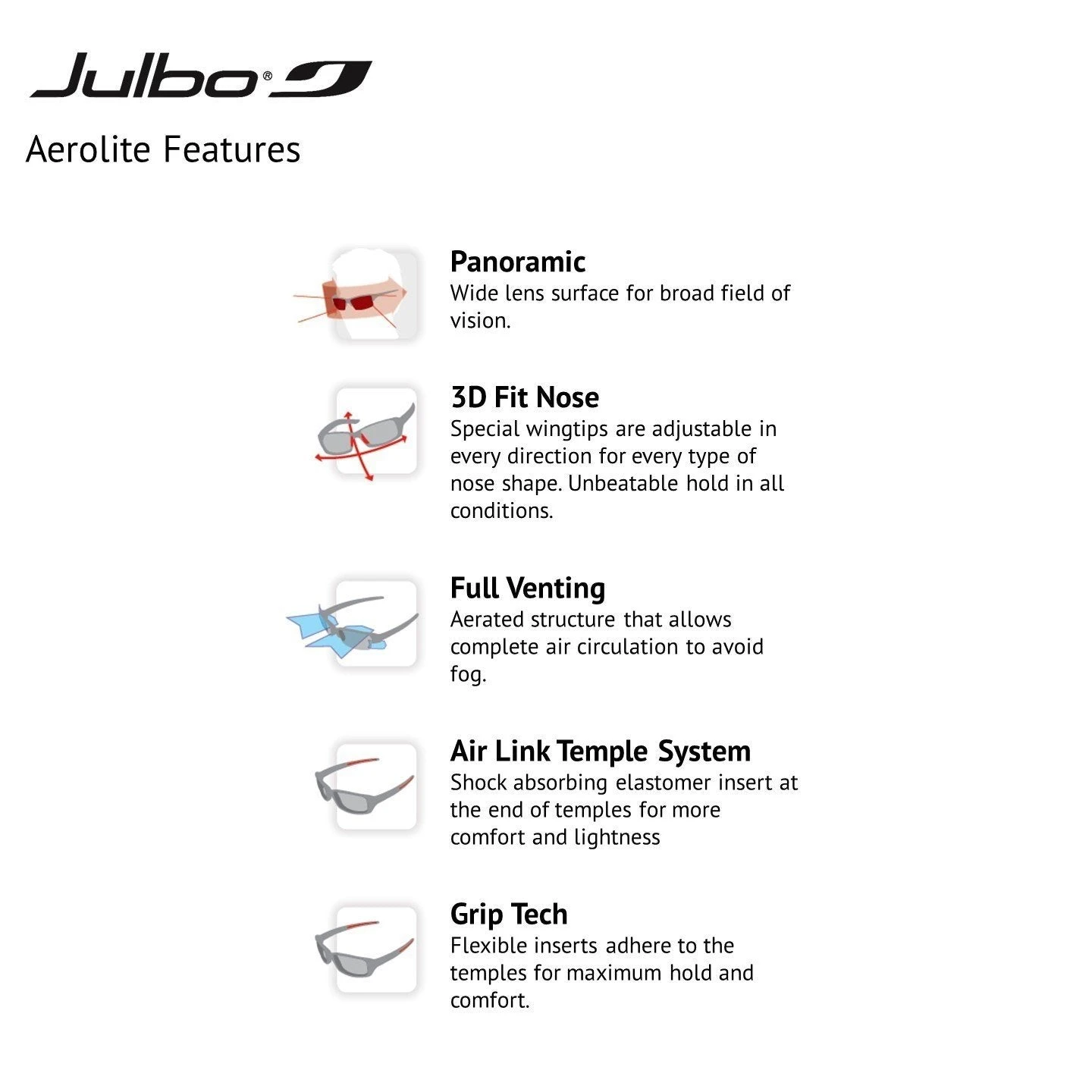 Julbo Aerolite Sunglasses 7 Julbo Aerolite Sunglasses - Image 5