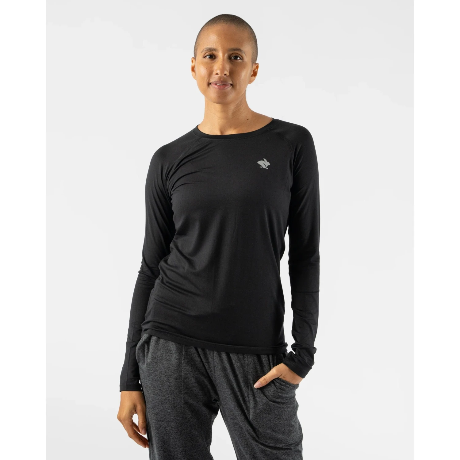 Rabbit Women's EZ Tee Long Sleeve 8 Rabbit Women's EZ Tee Long Sleeve - Image 6
