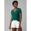 PrAna Women's Foundation Short Sleeve V-Neck Tee -Favorite Wear medium 32e93852 8736 4e9c a799 d28c45d57ee0