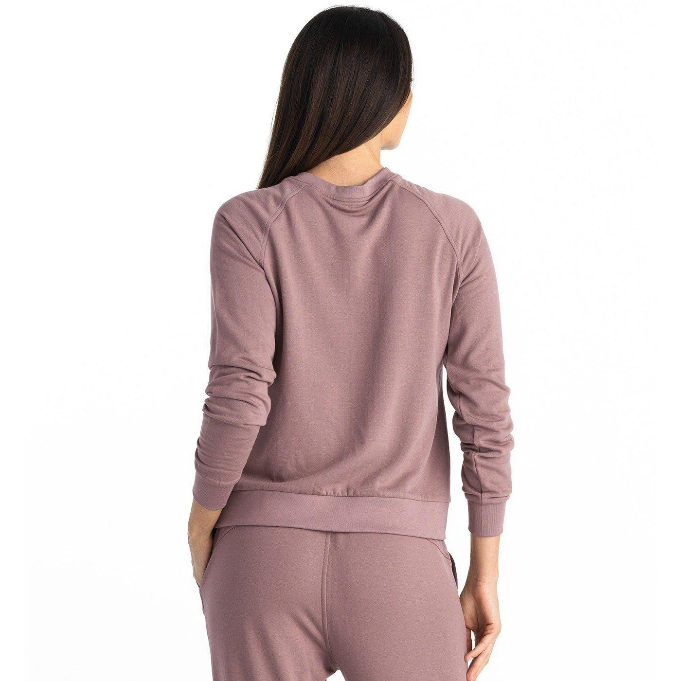 Free Fly Women's Bamboo Lightweight Fleece Crew 6 Free Fly Women's Bamboo Lightweight Fleece Crew - Image 4