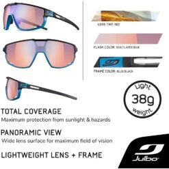 Julbo Rush Sunglasses W/REACTIV Or Spectron Lens 38 Julbo Rush Sunglasses W/REACTIV Or Spectron Lens -Favorite Wear medium 34fd5a4a aaa2 4efd a2a1 75a51c6c3055