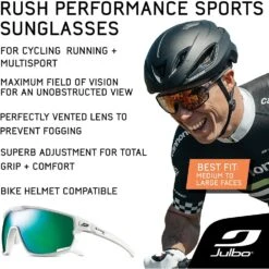 Julbo Rush Sunglasses W/REACTIV Or Spectron Lens 28 Julbo Rush Sunglasses W/REACTIV Or Spectron Lens -Favorite Wear medium 3744f0a6 1438 4f8d 9f77 1300bd4471b0