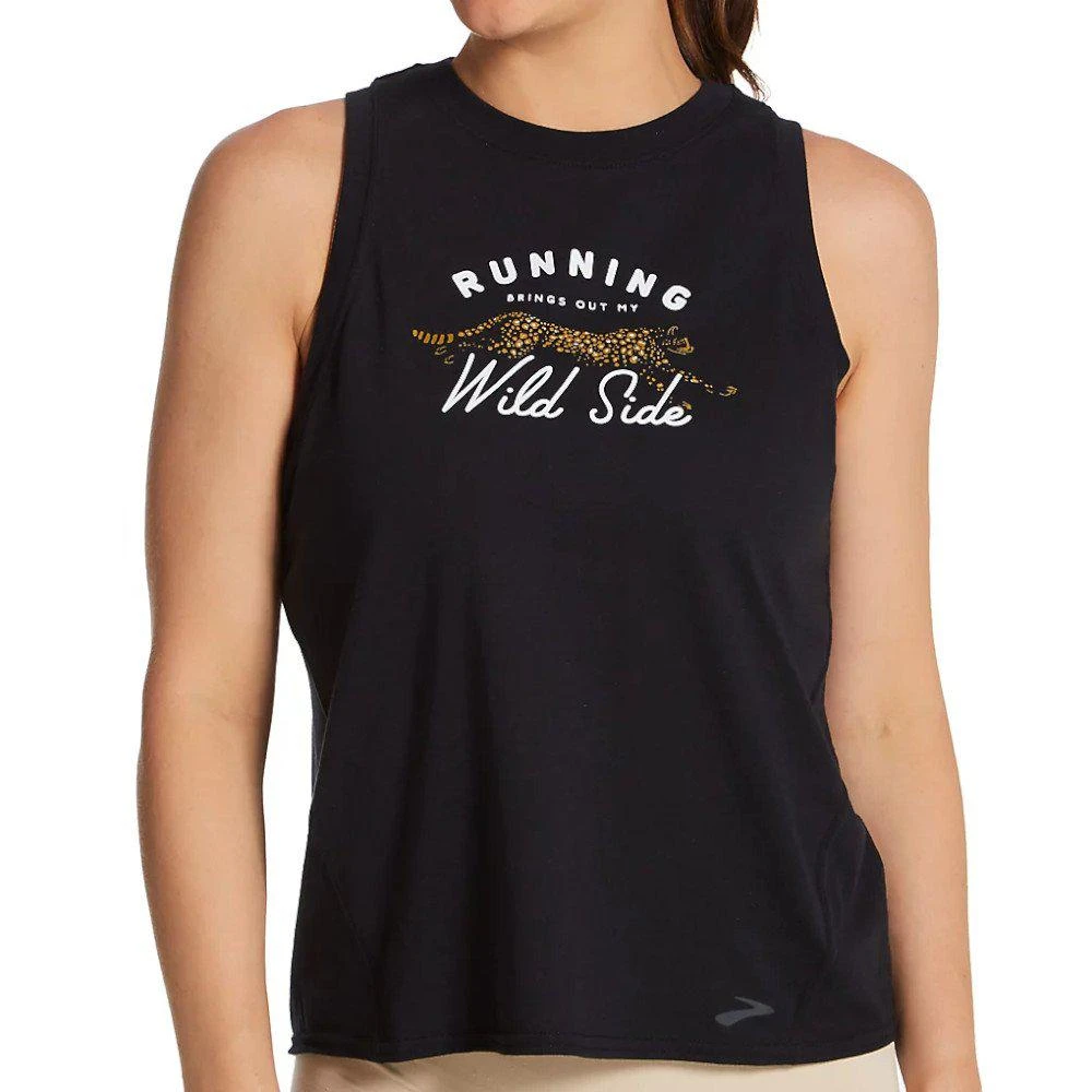 Brooks Women's Distance Graphic Tank 12 Brooks Women's Distance Graphic Tank - Image 10