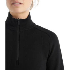 Icebreaker Merino Women's ZoneKnit Merino Long-Sleeve Half-Zip Top -Favorite Wear medium 3fa916e8 3cdb 4679 8054 c651a2762b25