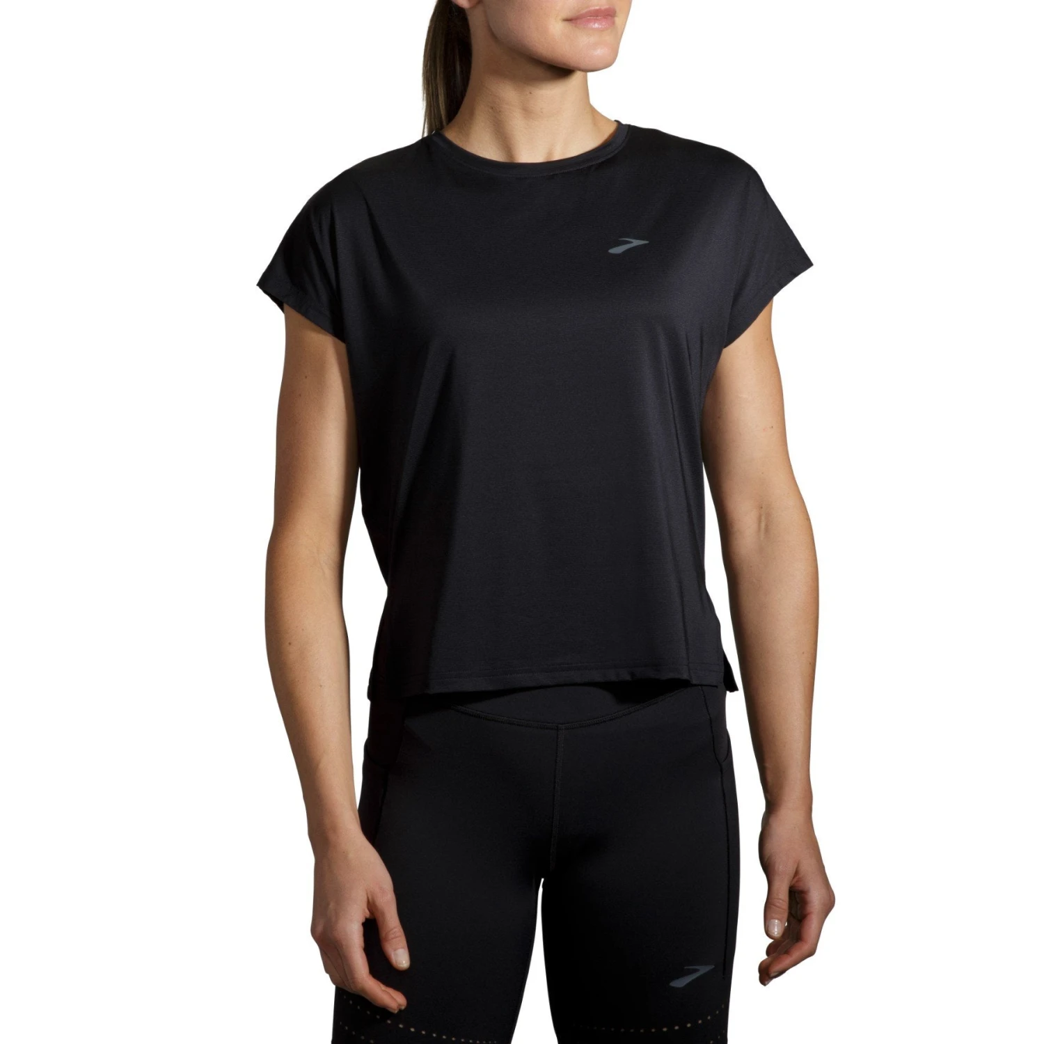 Brooks Women's Sprint Free Short Sleeve Shirt 3 Brooks Women's Sprint Free Short Sleeve Shirt