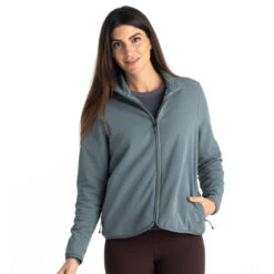 Free Fly Women's Gridback Fleece Jacket -Favorite Wear medium 4bdbe8b8 fb05 44b9 8880 a64484dc926d