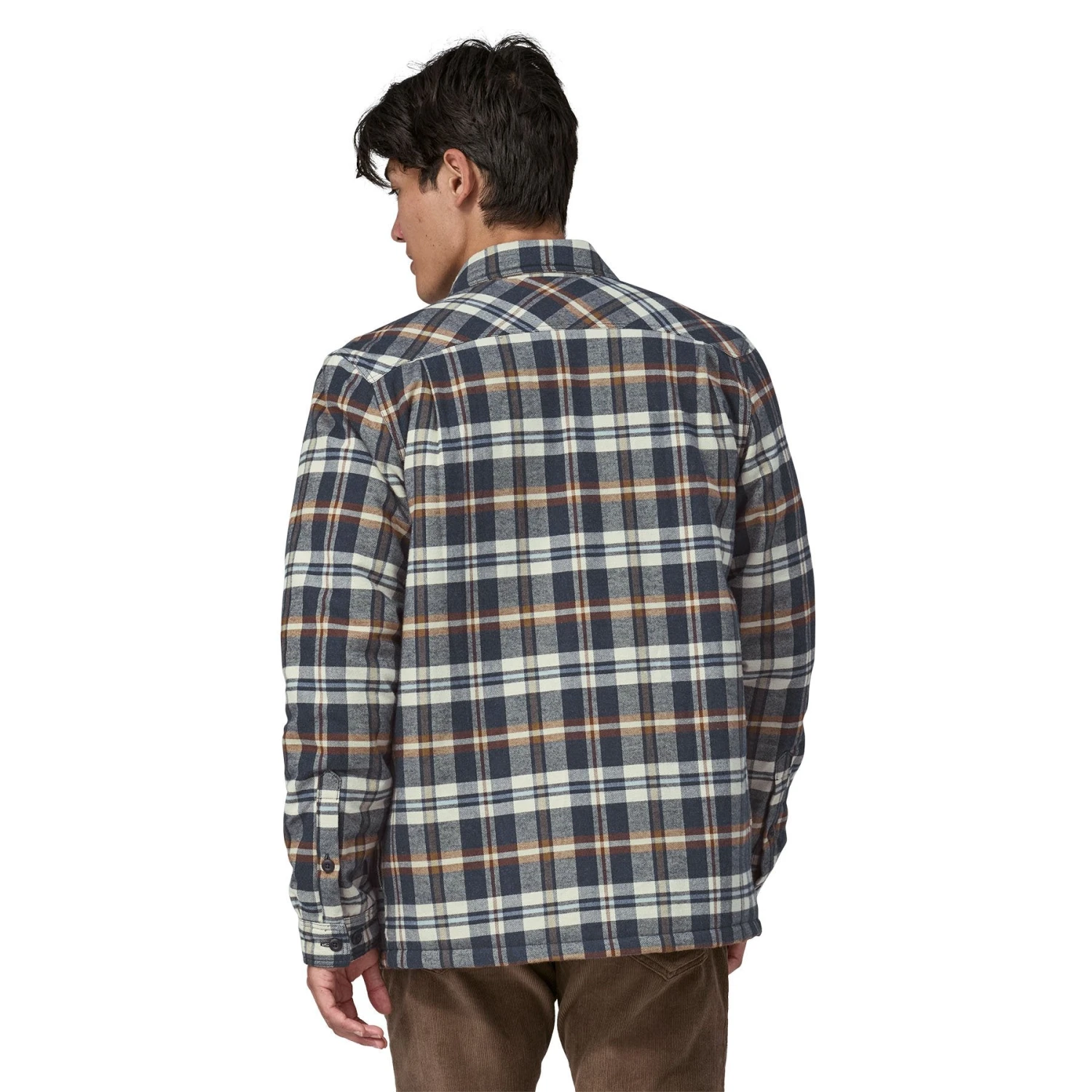 Patagonia Men's Insulated Organic Cotton Midweight Fjord Flannel Shirt 9 Patagonia Men's Insulated Organic Cotton Midweight Fjord Flannel Shirt - Image 7