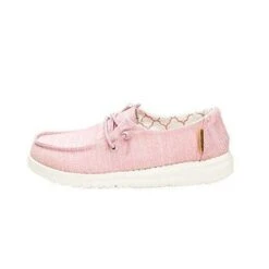 Hey Dude Kids Girl's Wendy Youth Linen Loafer -Favorite Wear medium 545e23f2 1e8a 4b99 aecd 2cc5050560a0