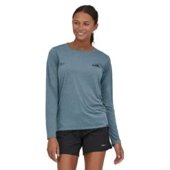 Patagonia Women's Long-Sleeved Capilene® Cool Daily Graphic Shirt -Favorite Wear medium 5d3e689d 7330 4d18 8448 f85379d27ac7