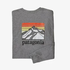 Patagonia Men's L/S Line Logo Ridge Responsibili-Tee -Favorite Wear medium 5e5b0f89 c5de 464b a981 bf8d81ee5d4d