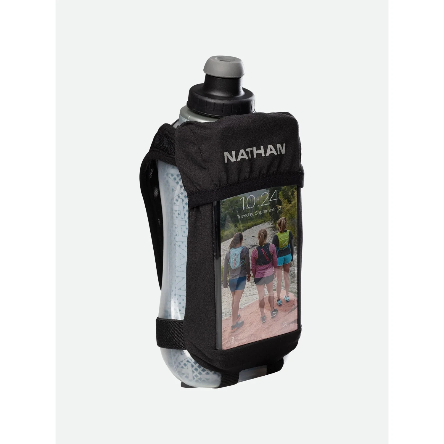 Nathan Quick Squeeze View 18oz Insulated Handheld Water Bottle 3 Nathan Quick Squeeze View 18oz Insulated Handheld Water Bottle