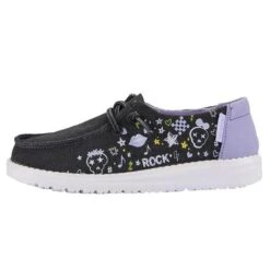 Hey Dude Kids Girl's Wendy Youth Doodle Loafer -Favorite Wear medium 6682c605 dd55 4c12 9e58 503ca4ba9d36