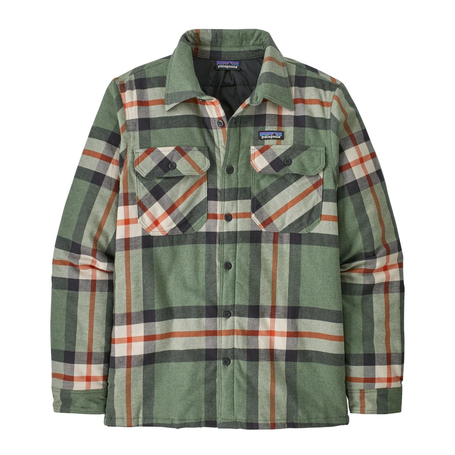 Patagonia Men's Insulated Organic Cotton Midweight Fjord Flannel Shirt 10 Patagonia Men's Insulated Organic Cotton Midweight Fjord Flannel Shirt - Image 8