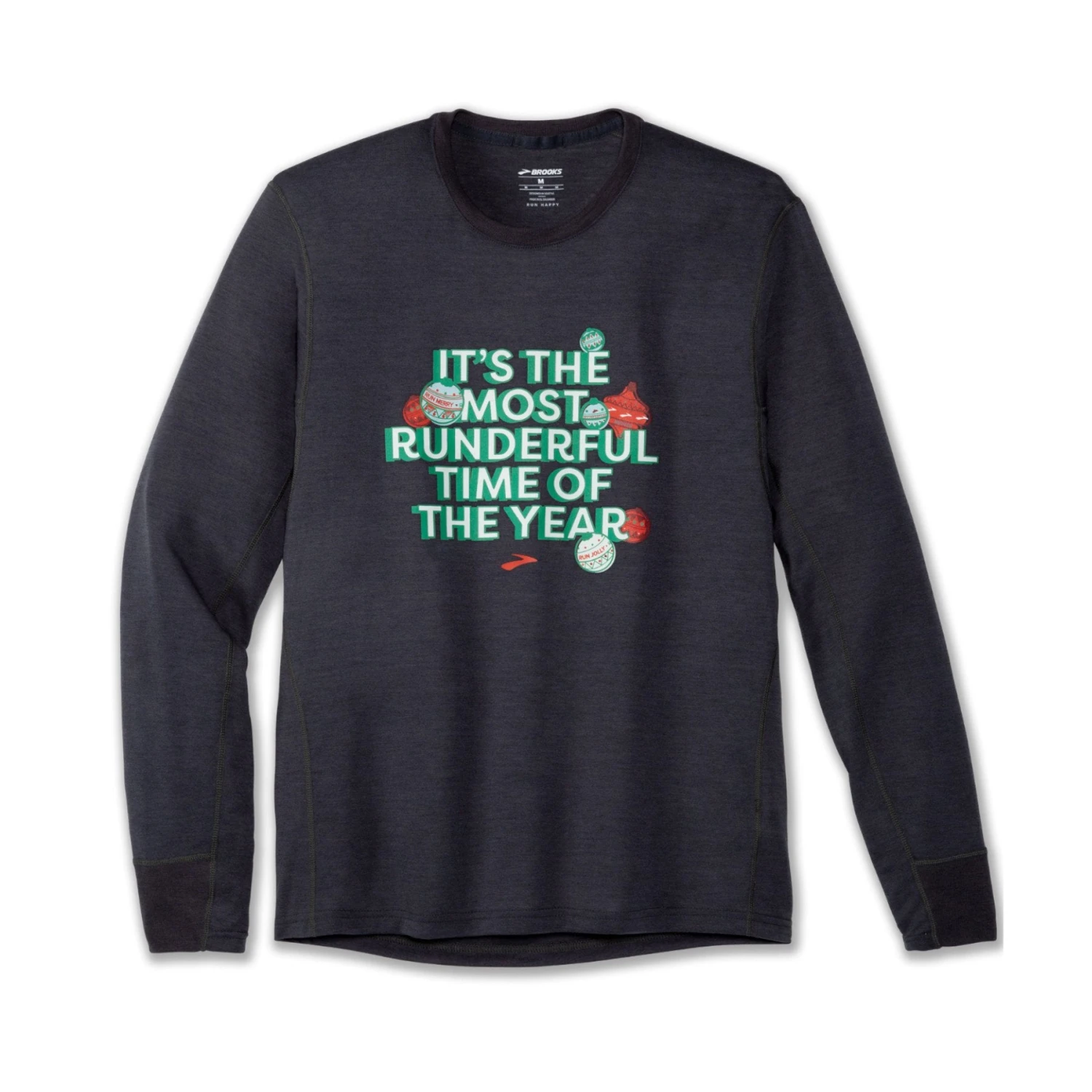 Brooks Men's Distance Graphic Long Sleeve 22 Brooks Men's Distance Graphic Long Sleeve - Image 20