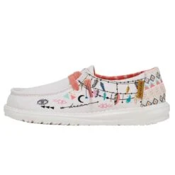 Hey Dude Kids Girl's Wendy Youth Doodle Loafer -Favorite Wear medium 7c640825 6ad4 4a16 8108 04639089b22e