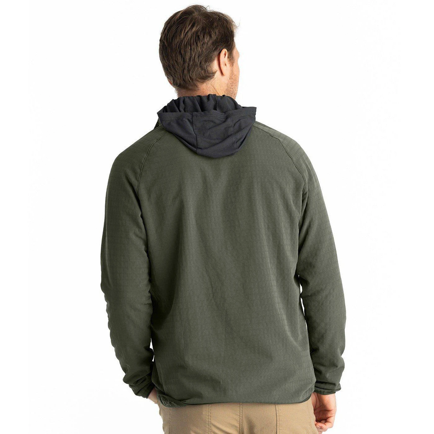 Free Fly Men's Gridback Fleece Jacket 4 Free Fly Men's Gridback Fleece Jacket - Image 2