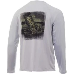 Huk Men's Pursuit Bass Camp Shirt