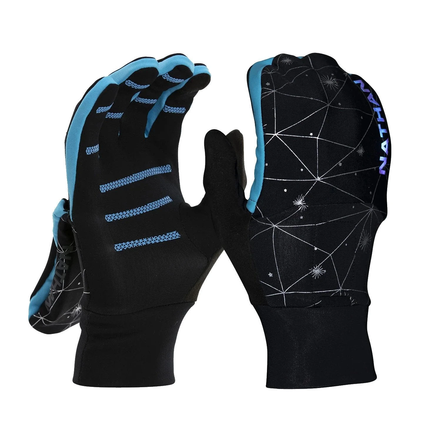 Nathan Women's HyperNight Reflective Convertible Glove/Mitt 3 Nathan Women's HyperNight Reflective Convertible Glove/Mitt
