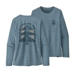 Patagonia Women's Long-Sleeved Capilene® Cool Daily Graphic Shirt -Favorite Wear medium 8fb05f01 b371 4f50 a3e5 22647053e11d