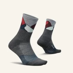 Feetures Unisex Elite Trail Mini Max Cushion Crew Sock -Favorite Wear medium 94de3b06 0990 4e53 8208 a0c7057bd594