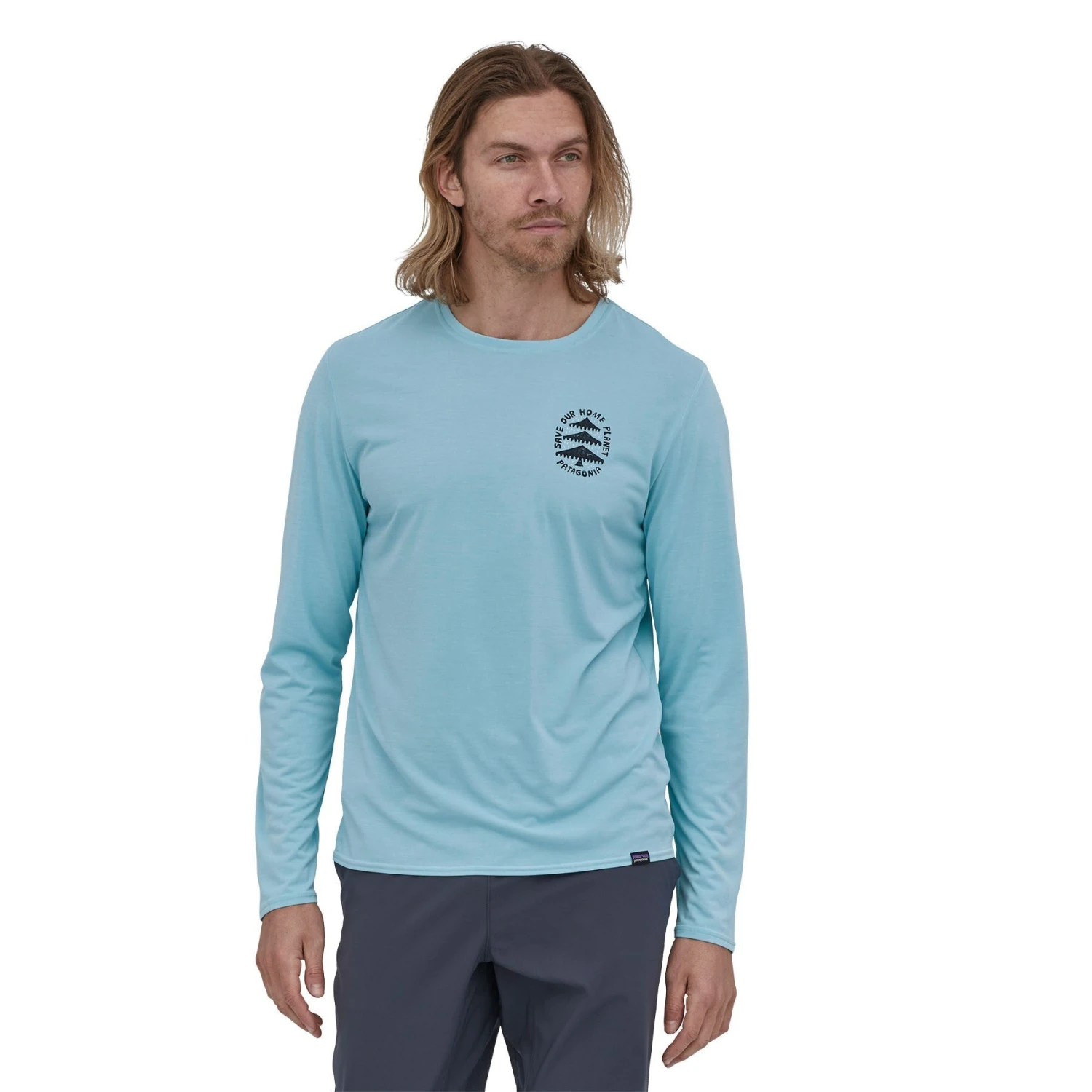 Patagonia Men's Long-Sleeved Capilene® Cool Daily Shirt 17 Patagonia Men's Long-Sleeved Capilene® Cool Daily Shirt - Image 15