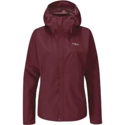 Rab Women's Downpour Eco Waterproof Breathable Jacket For Hiking And Climbing -Favorite Wear medium 970124f2 5bcc 406a badf 1e32ac180f34