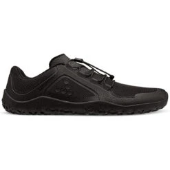 Vivobarefoot Primus Trail II FG, Womens Recycled Breathable Mesh Off-Road Shoe With Barefoot Firm Ground Sole Black