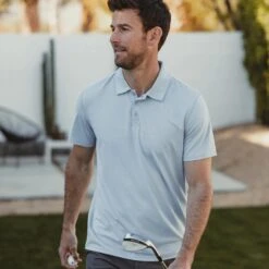 The Normal Brand Men's Fore Stripe Performance Polo -Favorite Wear medium a095e815 bde6 46d3 8024 debad1866814