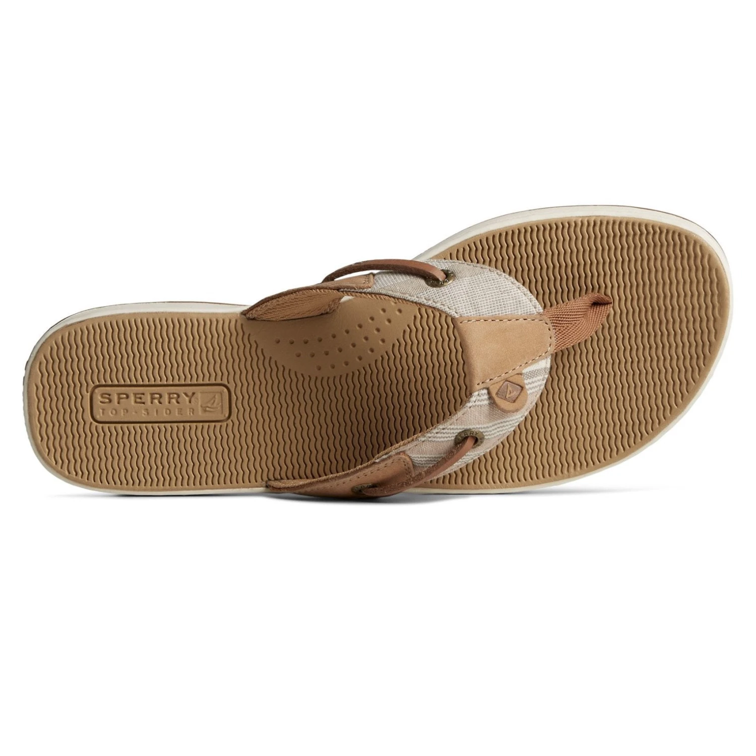 Sperry Women's Seafish Chambray Striped Sandal 11 Sperry Women's Seafish Chambray Striped Sandal - Image 9