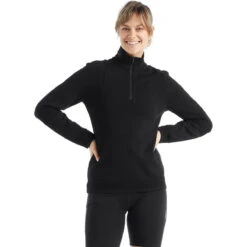 Icebreaker Merino Women's ZoneKnit Merino Long-Sleeve Half-Zip Top -Favorite Wear medium bdc201f4 263f 4810 87a6 90359ba46f04