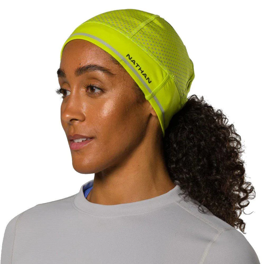 Nathan HyperNight Reflective Pony Tail Beanie 8 Nathan HyperNight Reflective Pony Tail Beanie - Image 6