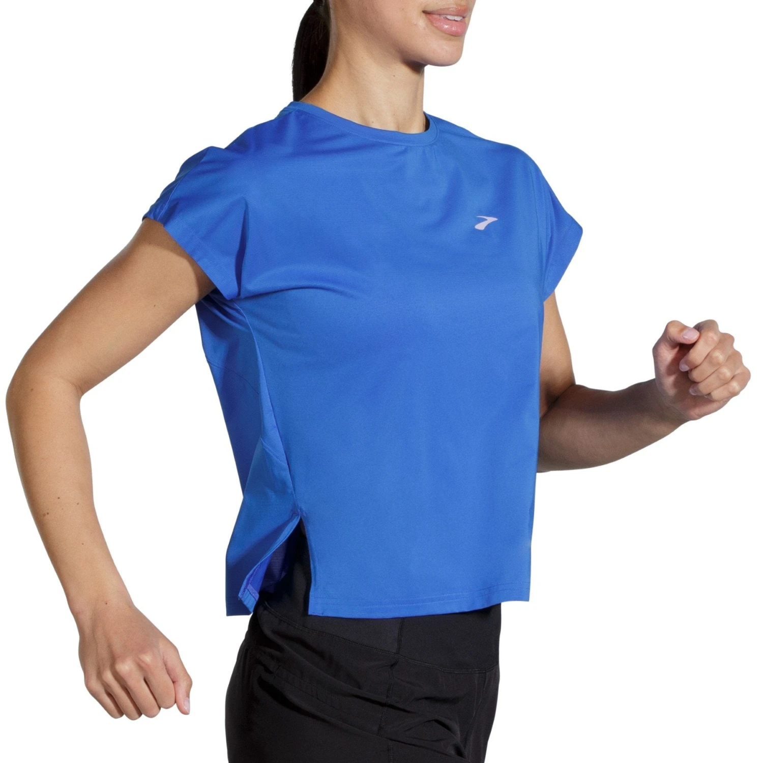 Brooks Women's Sprint Free Short Sleeve Shirt 9 Brooks Women's Sprint Free Short Sleeve Shirt - Image 7