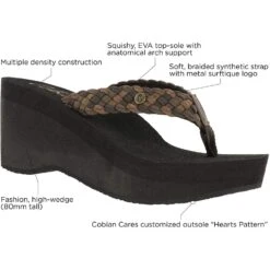 Cobian Women's Zoe Wedge Sandal -Favorite Wear medium dbd124ac 7af1 496b a048 b2764ab5d1d5