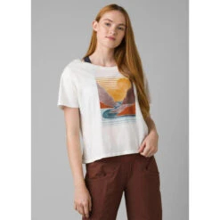 PrAna Women's Organic Graphic Tee -Favorite Wear medium ddc5ab12 30a7 45a7 95f9 bf0fa8db1aeb