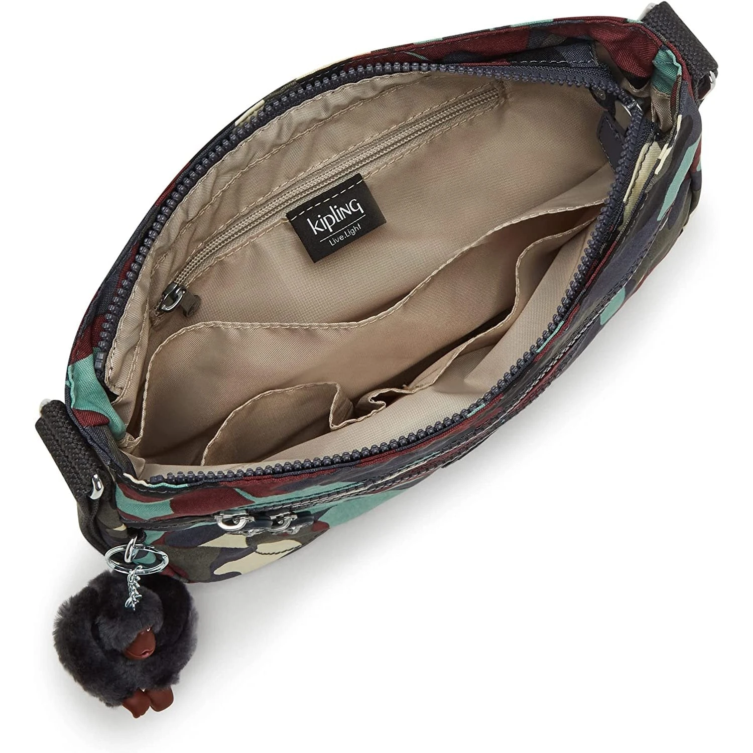 Kipling Women's Sara, Lightweight, Adjustable Nylon Waist Pack 5 Kipling Women's Sara, Lightweight, Adjustable Nylon Waist Pack - Image 3