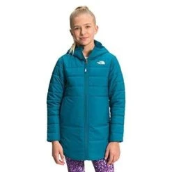 The North Face Kids Girl's Mossbud Swirl Parka -Favorite Wear medium e680b838 016a 45d3 8f49 16827a695fd9