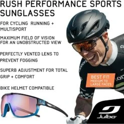 Julbo Rush Sunglasses W/REACTIV Or Spectron Lens 37 Julbo Rush Sunglasses W/REACTIV Or Spectron Lens -Favorite Wear medium edd93733 3018 452f bdb8 837ed8e5a3f4